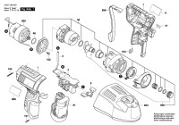 Bosch 3 601 JA6 900 Gdr 10,8-Li Impact Wrench 10.8 V / Eu Spare Parts